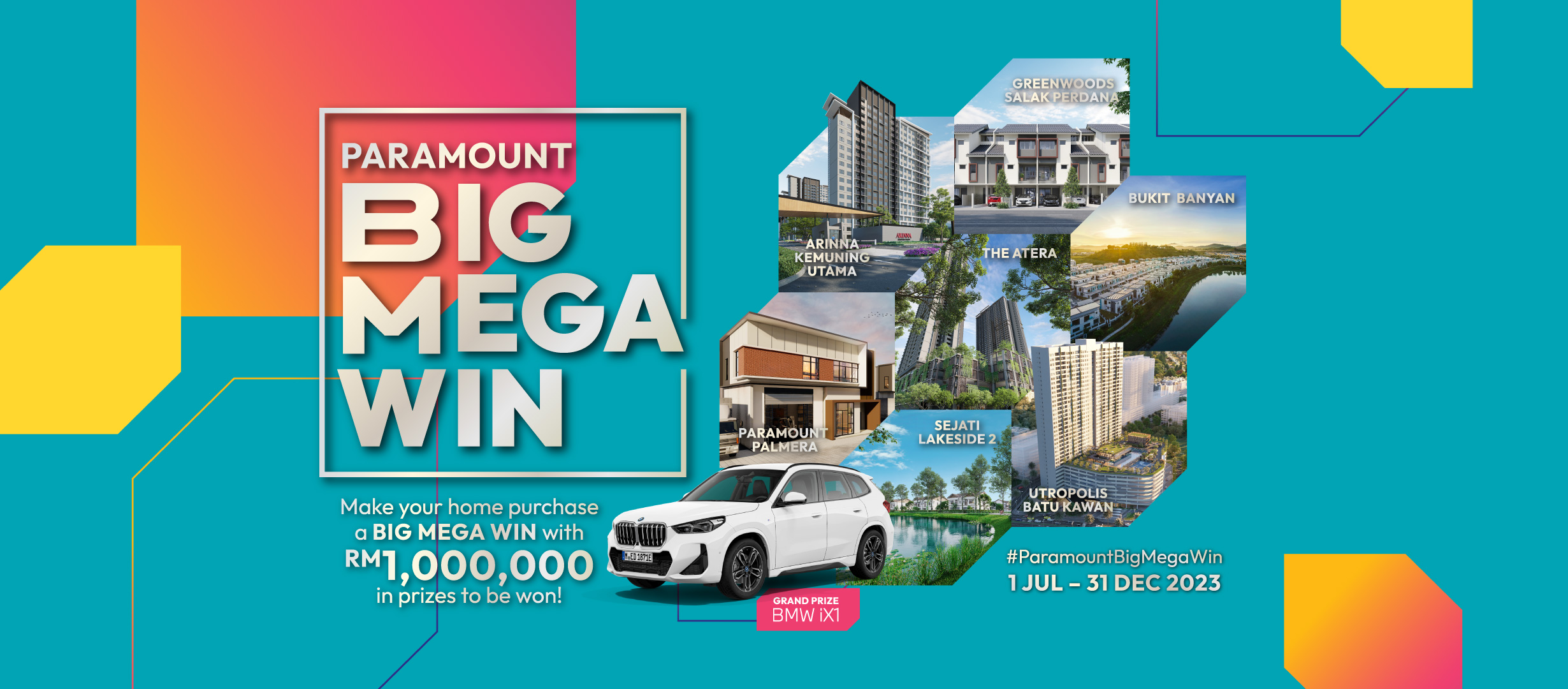 Bmw ix could be yours after purchasing your dream home with paramount property, here's how