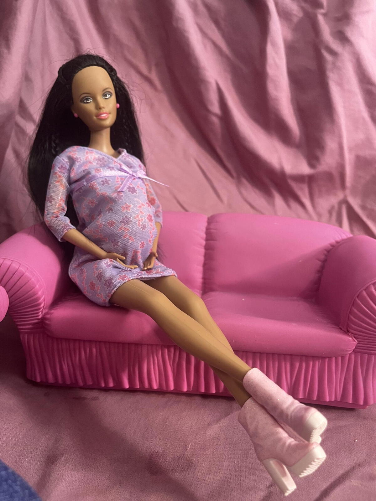 Pregnant barbie