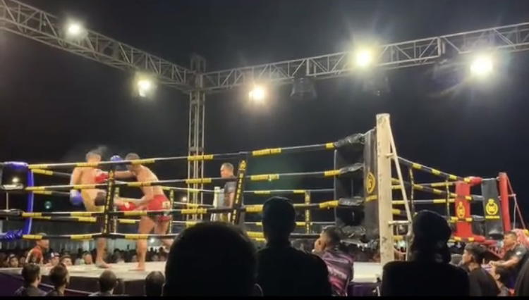 Kittichai chaengkhao gets ko-ed by opponent