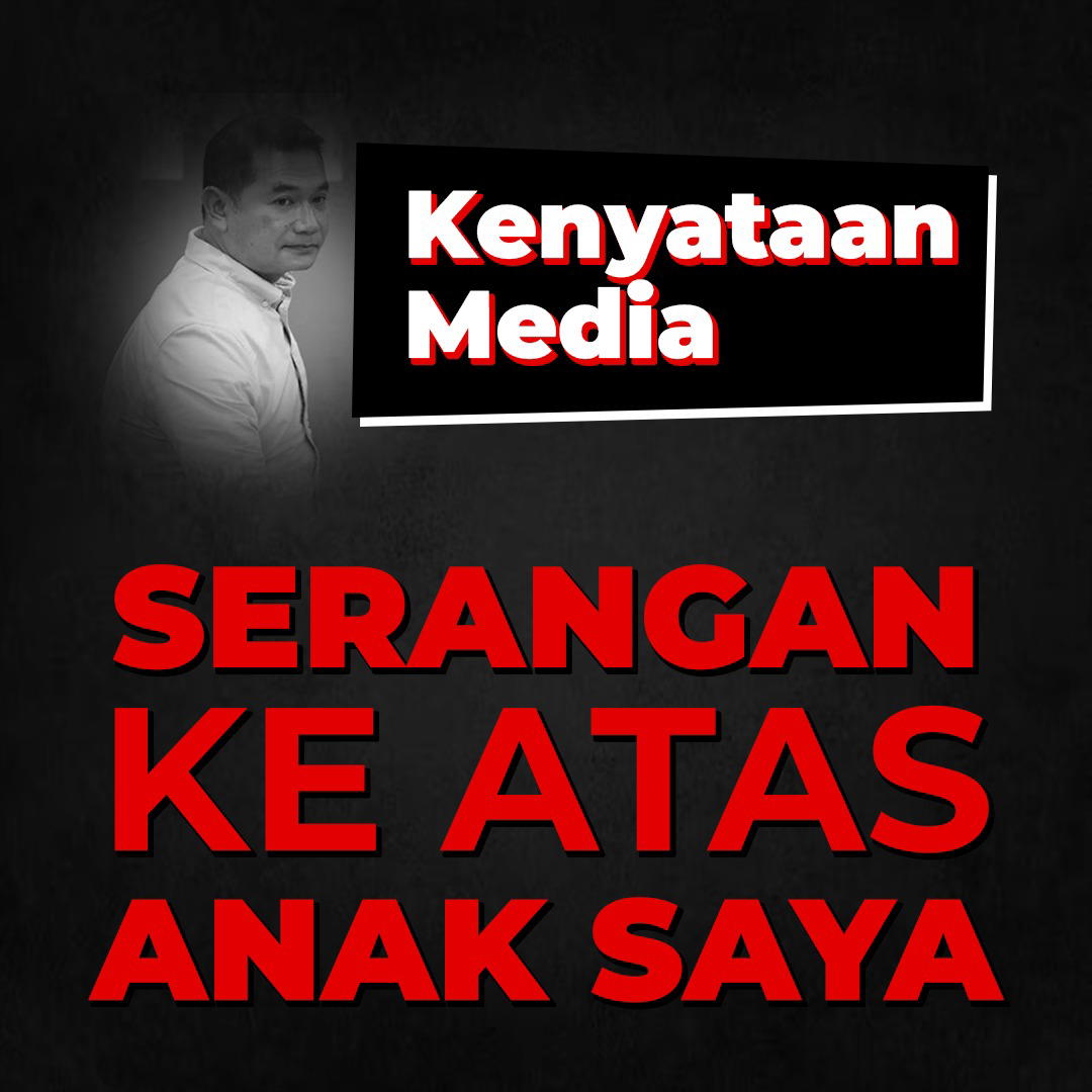 rafizi ramli son attacked media statement visual