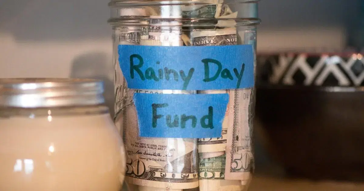 rainy day fund