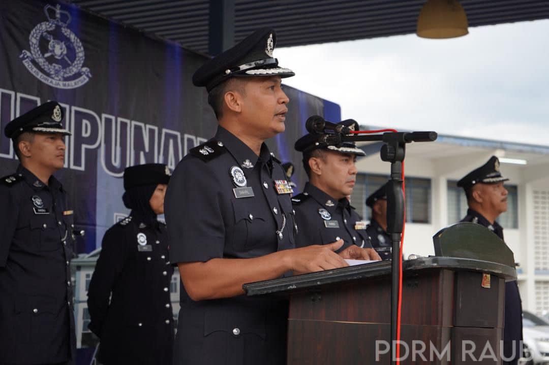 Raub district police chief superintendent mohd shahril abdul rahman