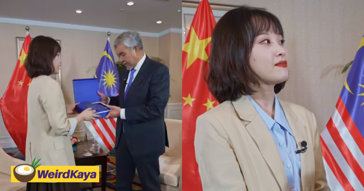 Reporter from china interviews zahid in fluent malay, impresses m'sians once again | weirdkaya