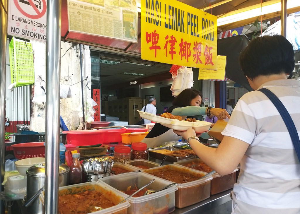 Nasi lemak stall