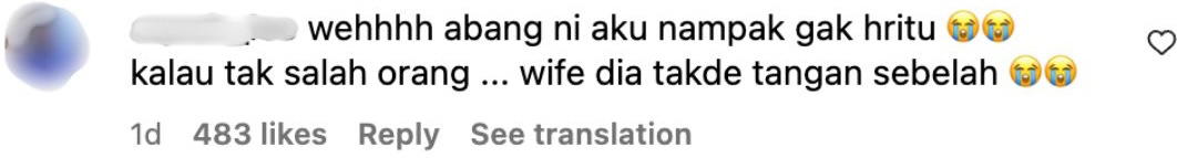 rider's wife is disabled