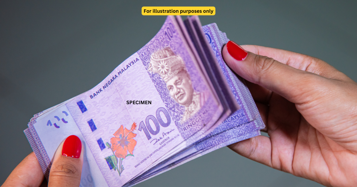 RINGGIT COUNTING RM100