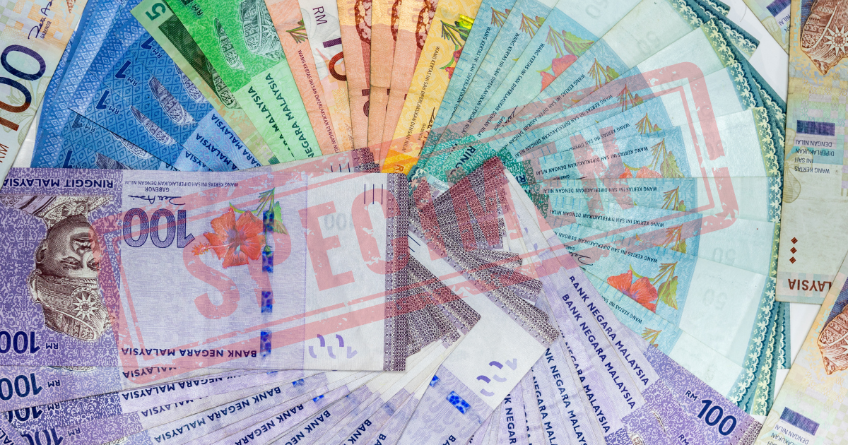 ringgit on the table