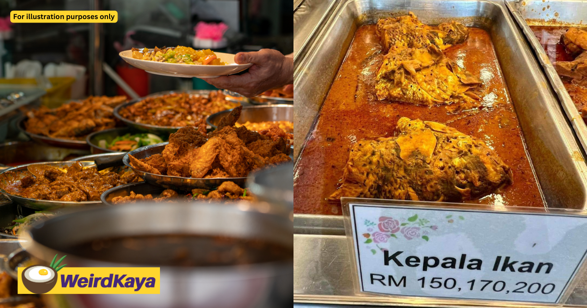 Rm200 fish head curry sold at restaurant leaves m’sian shocked | weirdkaya