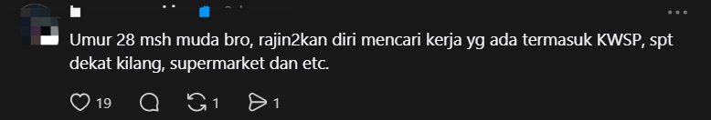 28yo M'sian Asks Whether He's A 'Failure' For Having Only RM6K In EPF Savings comment 3