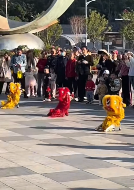 Robot dog lion dance (2)