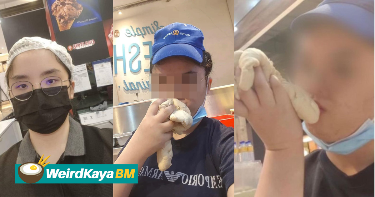 Dipecat kerana cium doh pretzel, alice chang cuba nasib di kedai ais krim... Dakwa sembunyi identiti masa mohon kerja. | weirdkaya