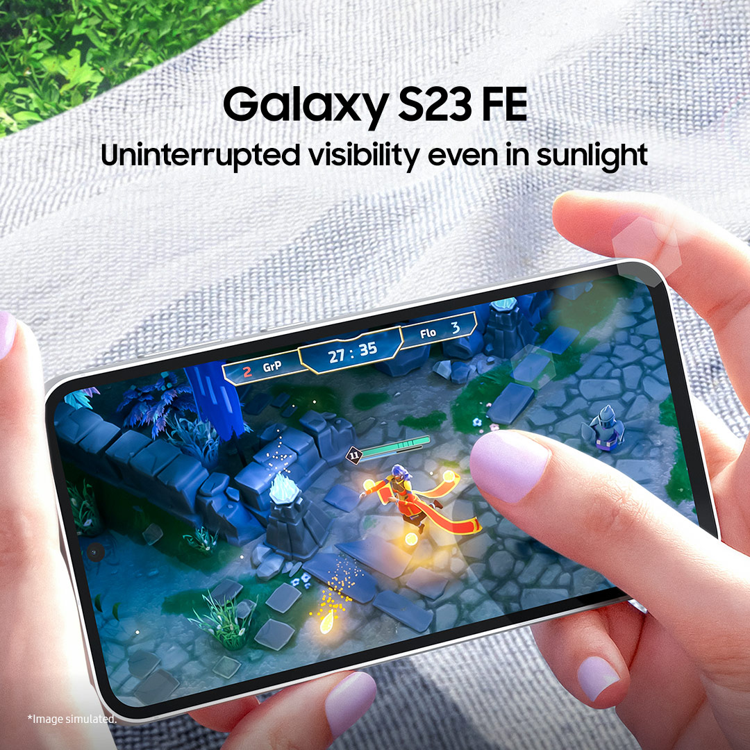 Samsung galaxy s23 fe is built for those who seeks great features in a smartphone without breaking their bank