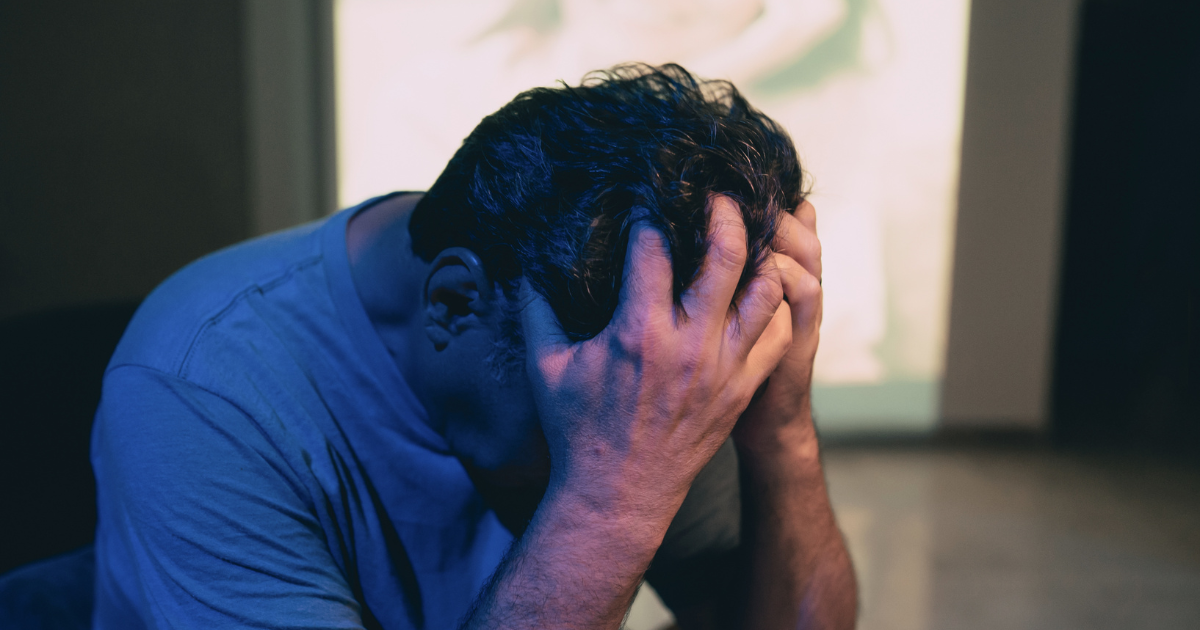 sad man