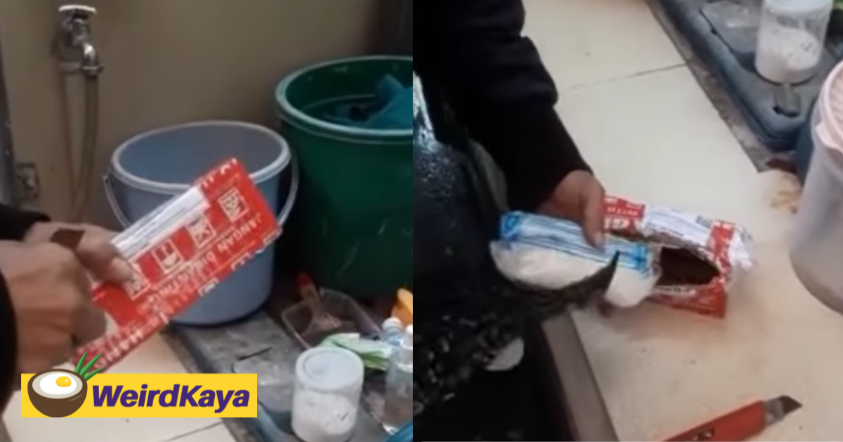 [video] woman pays 350,000 rupiah for mobile phone, gets a bag of salt instead | weirdkaya