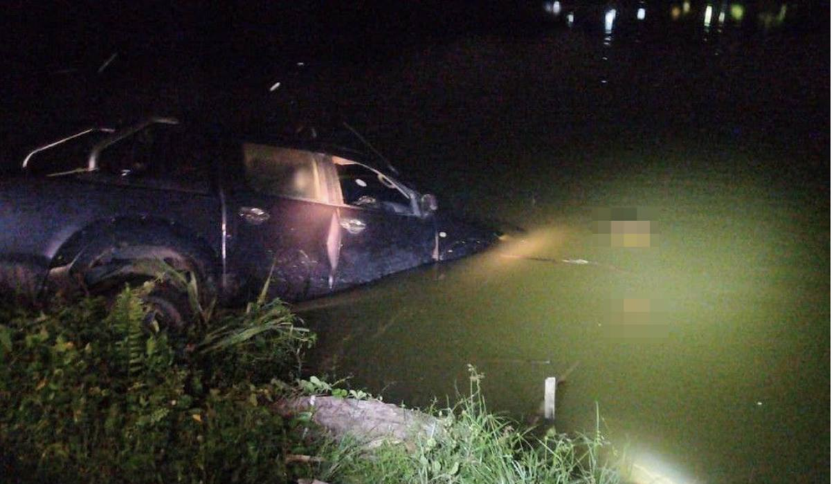 Body of murder victim found afloat with hilux at cyberjaya lake | weirdkaya