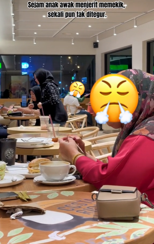 M'sian slams parents who left their child screaming for 1 hour at cafe and disturbing customers