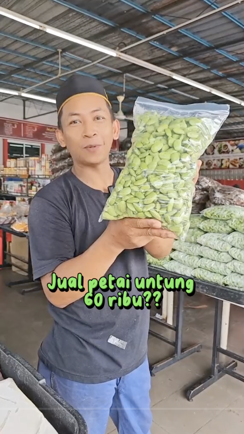 Kelantan man earns rm60k a month by selling petai sourced from thailand, netizens amazed | weirdkaya