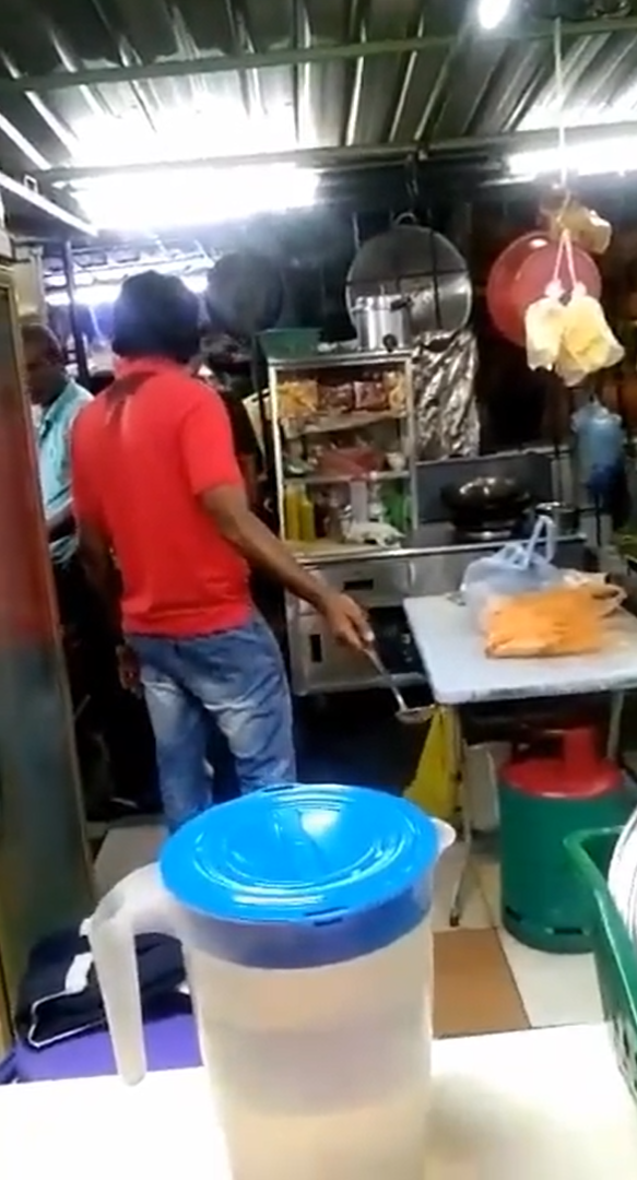 2 men beat restaurant staff in sentul for not serving their order on time, arrested by police