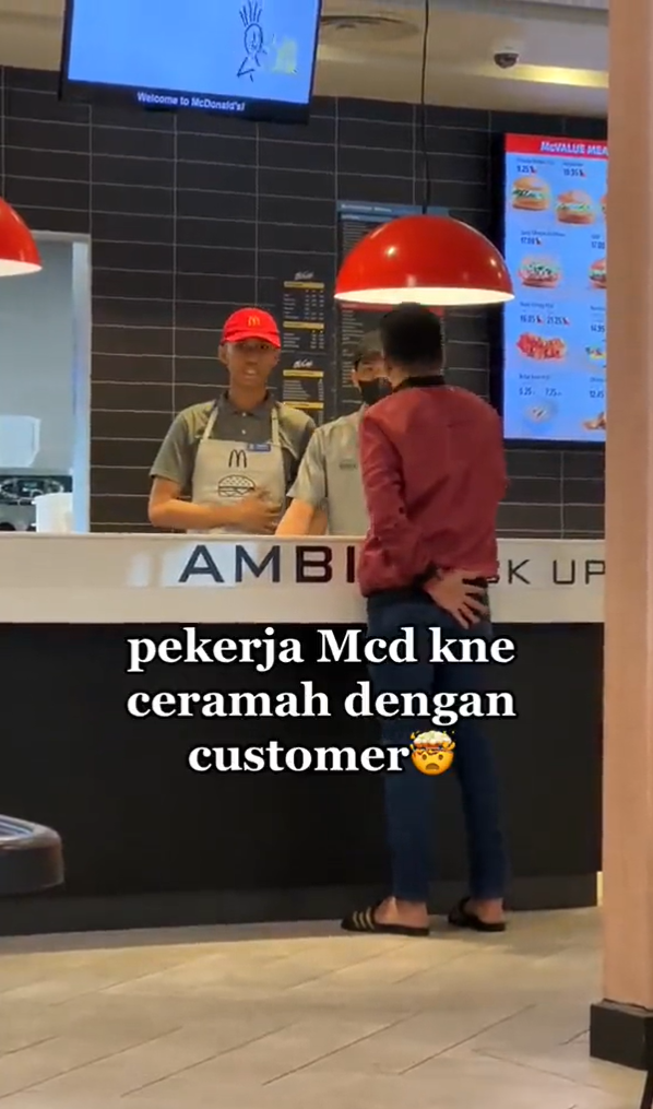 M’sian customer has a meltdown over waiting too long for mcd cheeseburger