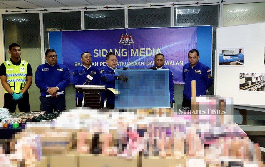 Sex toys seized by home ministry