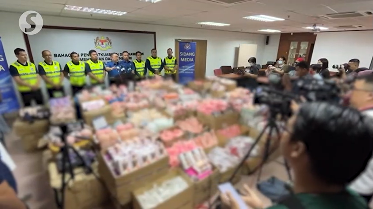 Rm1mil worth of sex toys seized by m'sian authorities in penang