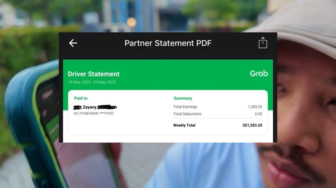 sg grab rider weekly total