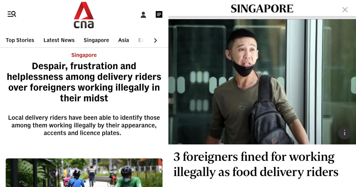 SG woman complaining abt M'sian workers