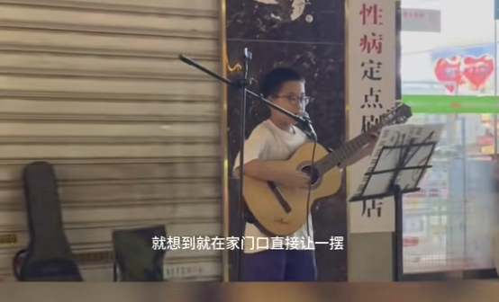 China parents make 8yo son busk to pay for wall he vandalised at school  | weirdkaya