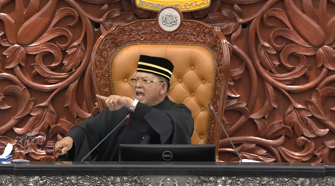 Dewan rakyat speaker datuk johari abdul