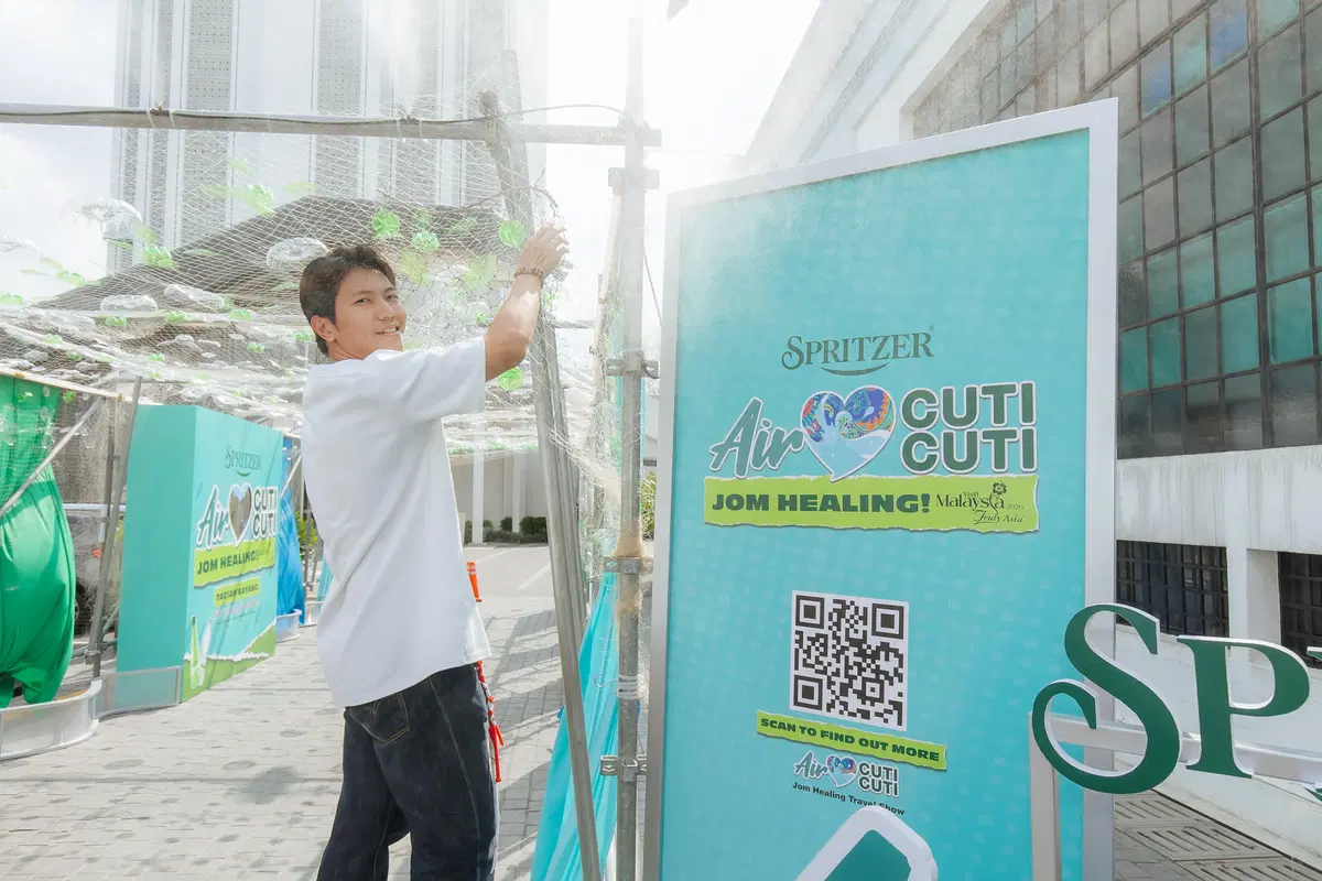 Spritzer Air Love Cuti-Cuti Jom Healing event