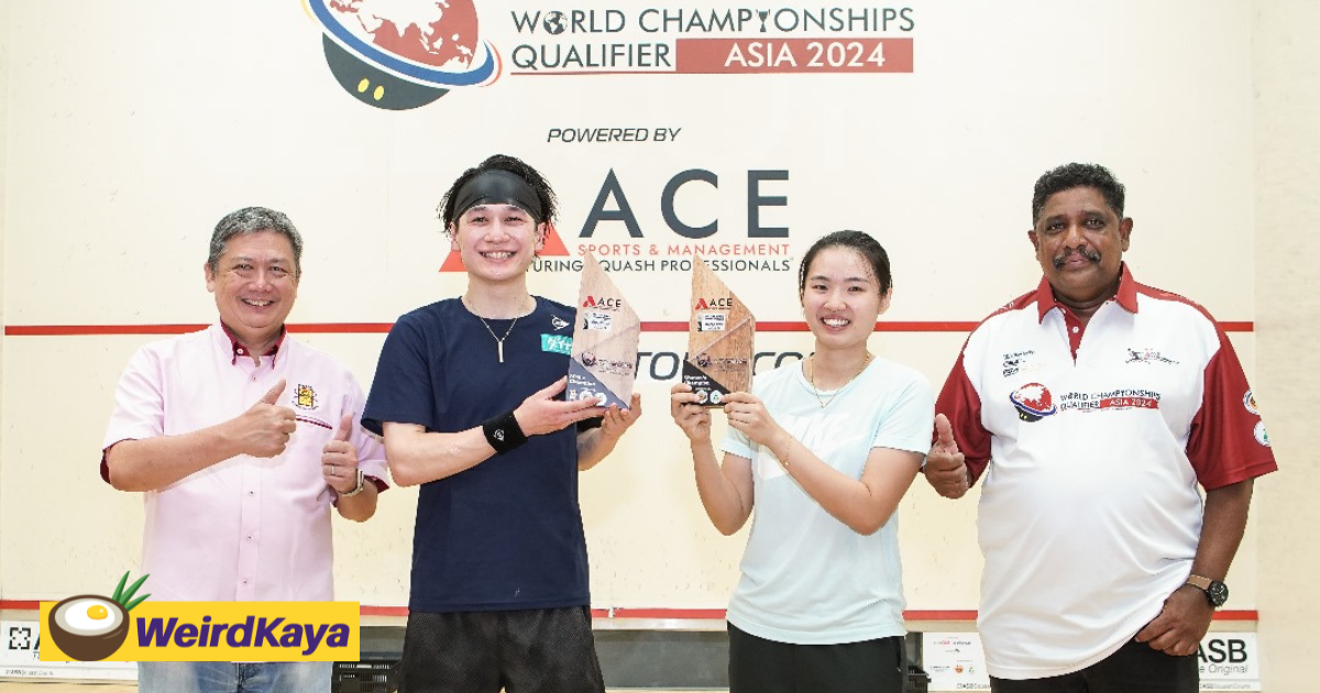 Squash:  sram-ace partnership on home ground sees malaysia secure coveted spot in cairo world championships | weirdkaya