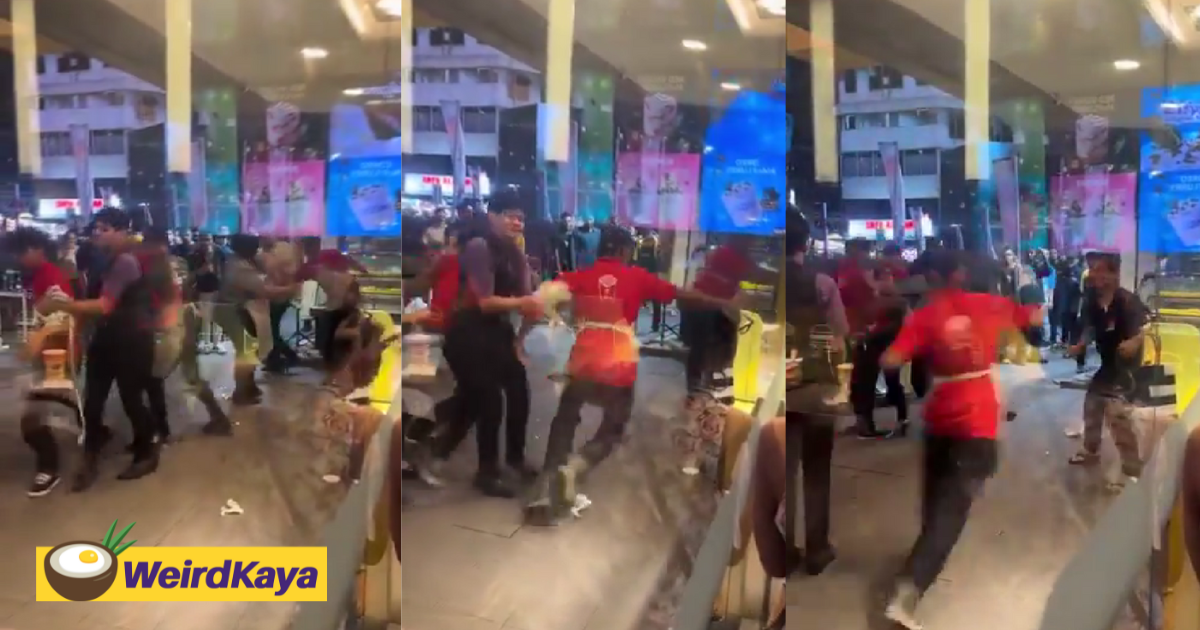 Staff beat up foreigner who allegedly harassed female manager at bukit bintang restaurant | weirdkaya