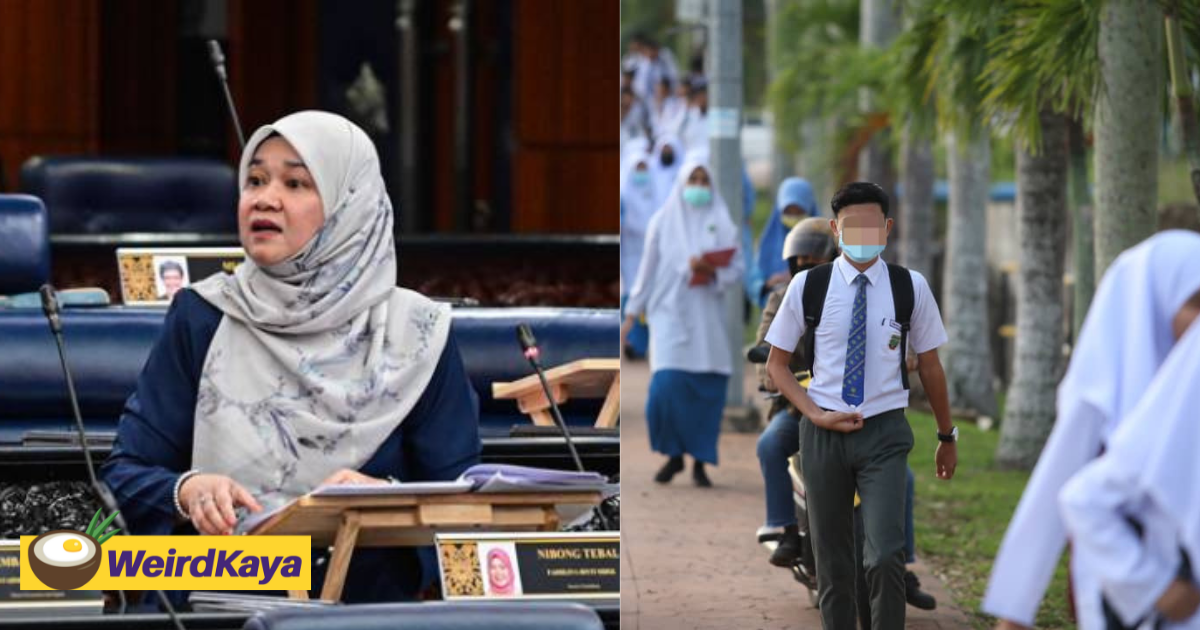 Education minister: more than 900 m'sian teens aged 13-17 have stds from 2018 to 2022 | weirdkaya
