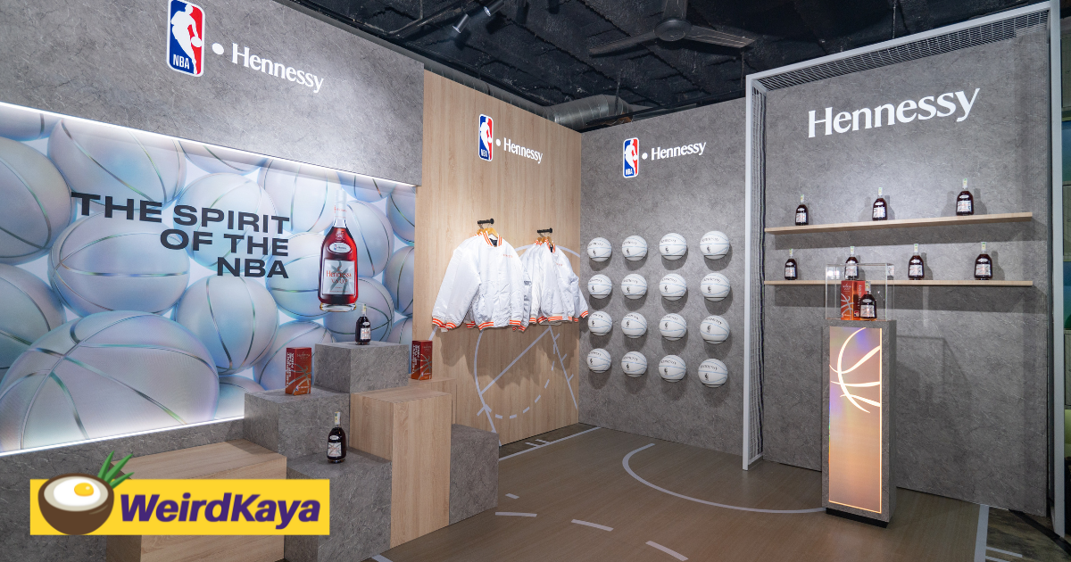 Step up your game with hennessy x nba pop-up: a must-visit destination in malaysia for basketball and cognac enthusiasts | weirdkaya
