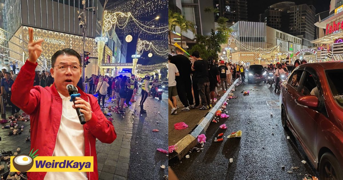 'Stop Embarassing M'sia' - Nga Kor Ming Asks Bukit Bintang Partygoers To 'Grow Up' & Stop Littering
