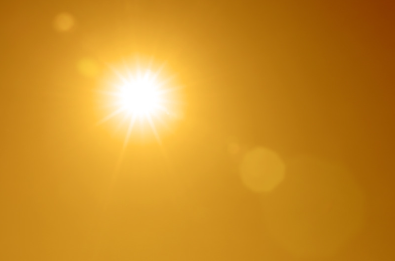 sun in the sky