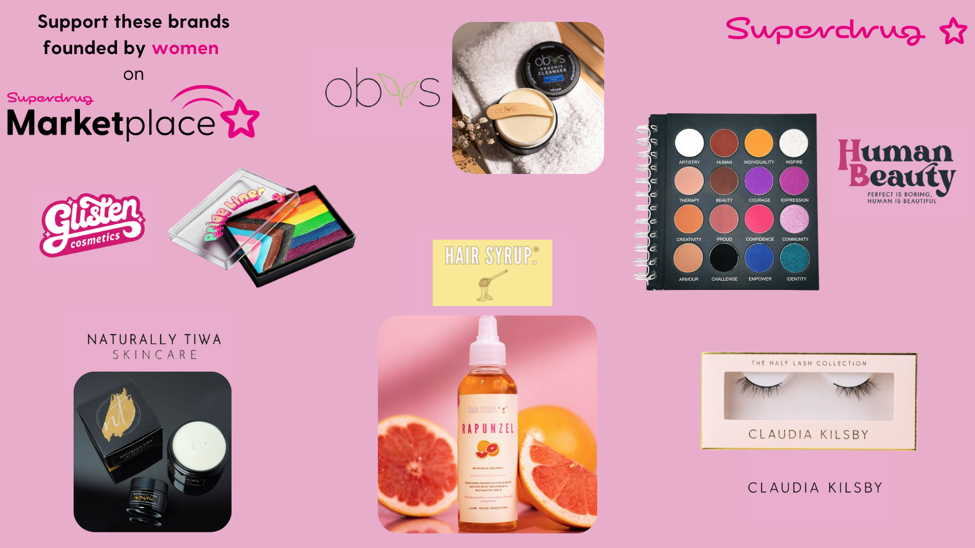 Superdrug_support these brands founded by women