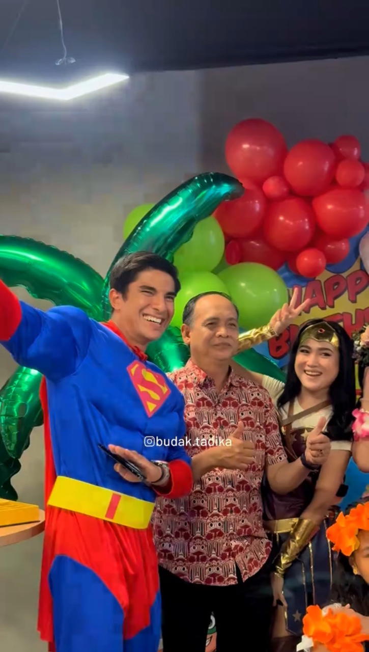 syed saddiq superman bella birthday