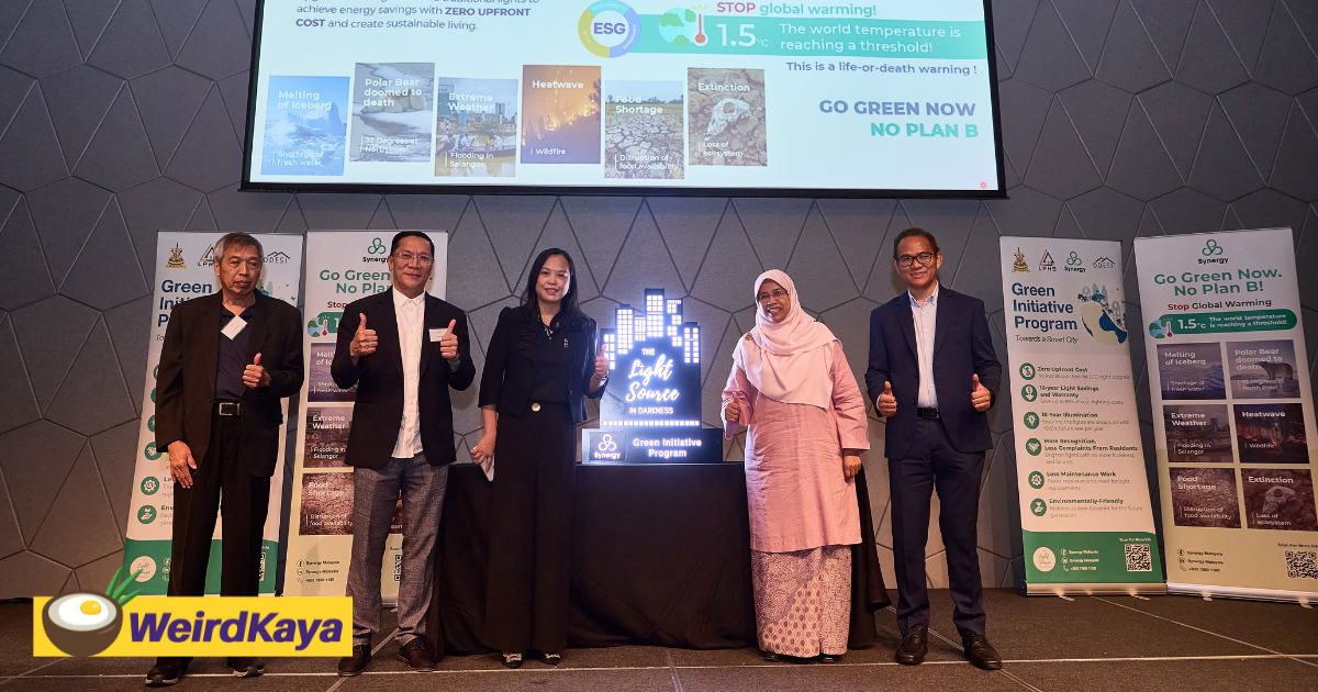 Synergy’s green initiative program sees green as it expands to foster selangor's low-carbon smart city | weirdkaya