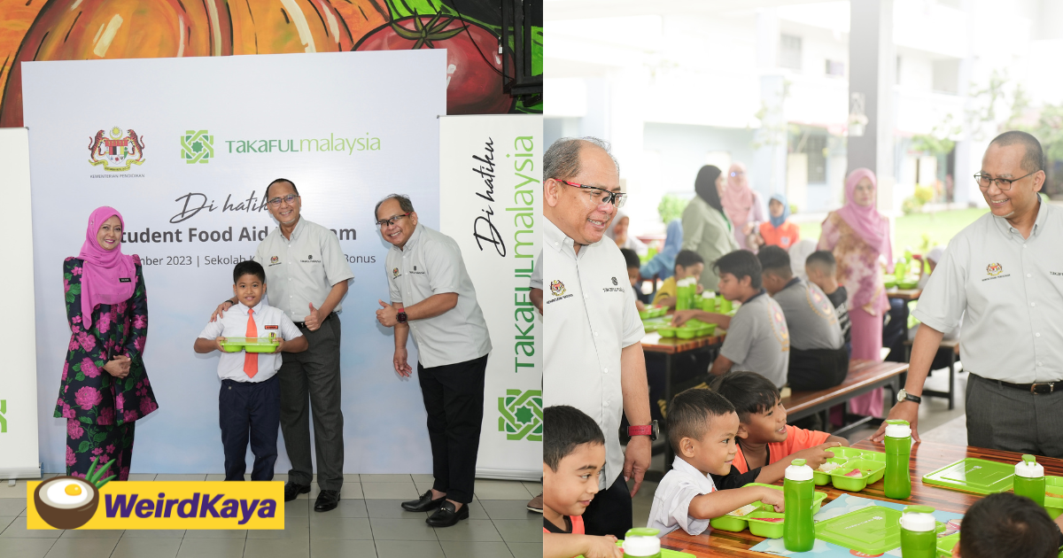 Takaful malaysia launches di hatiku student food aid program to provide nutritious meals to 1,000 asnaf students                               | weirdkaya