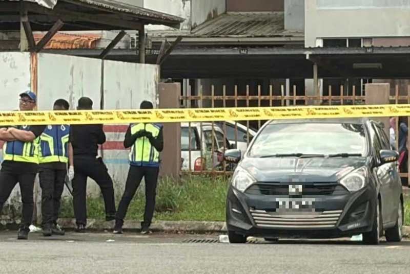 Teen couple dead in parked car Sabah (2)