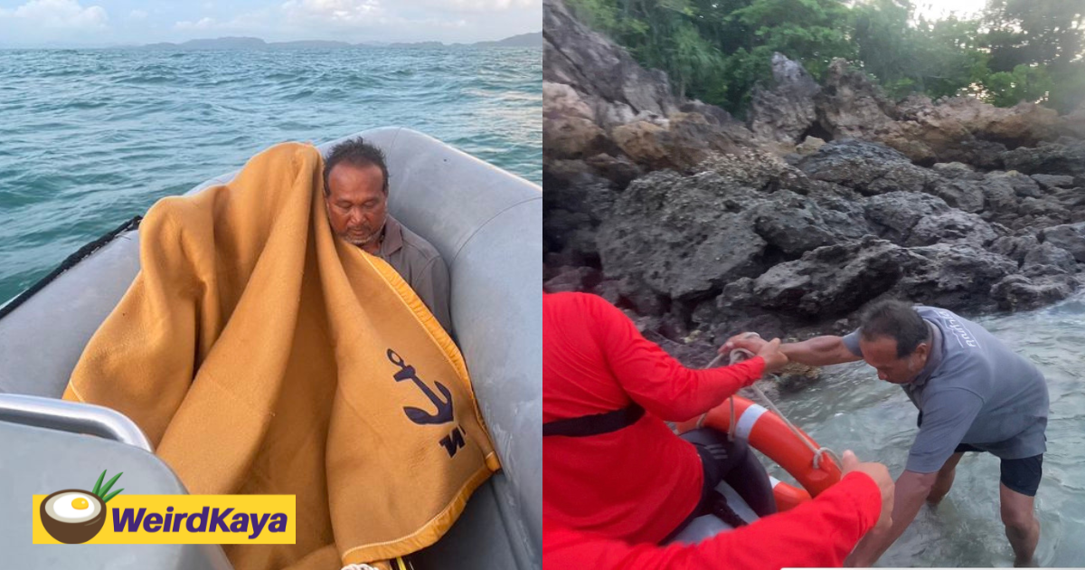 Thai man survives 4 days at sea on a single bottle of sugarcane juice | weirdkaya