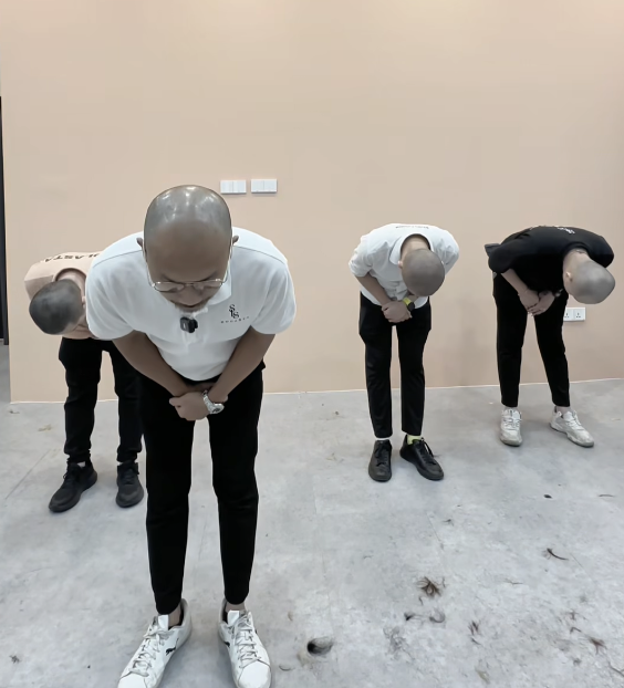 The barber team apologises