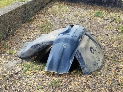 The covered manhole