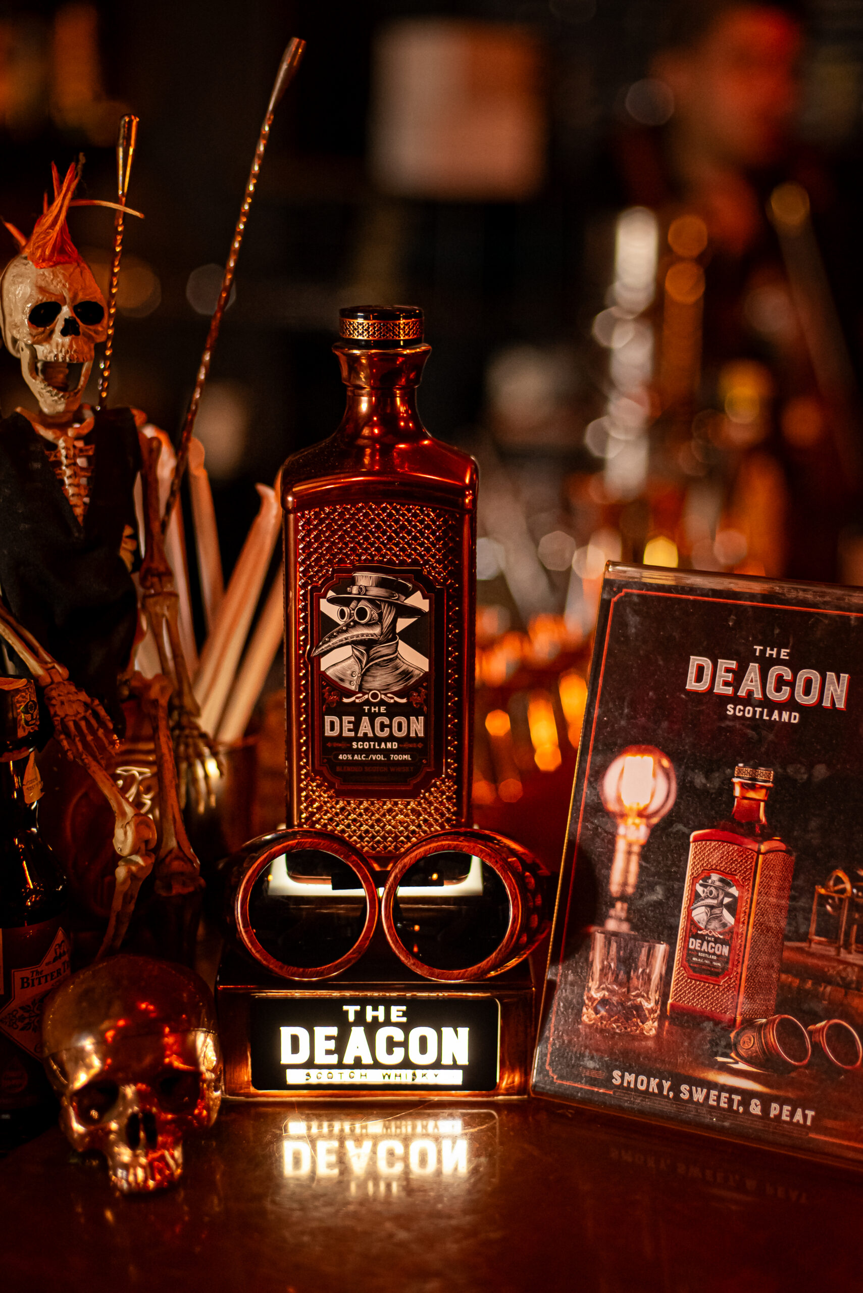 The deacon launch at skullduggery display