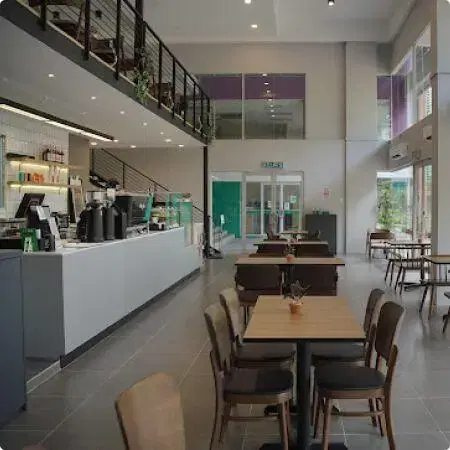 The Komunal Cafe interior