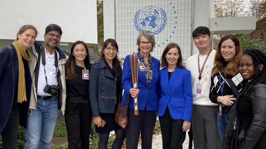 Abe lim and colleagues in bonn, germany