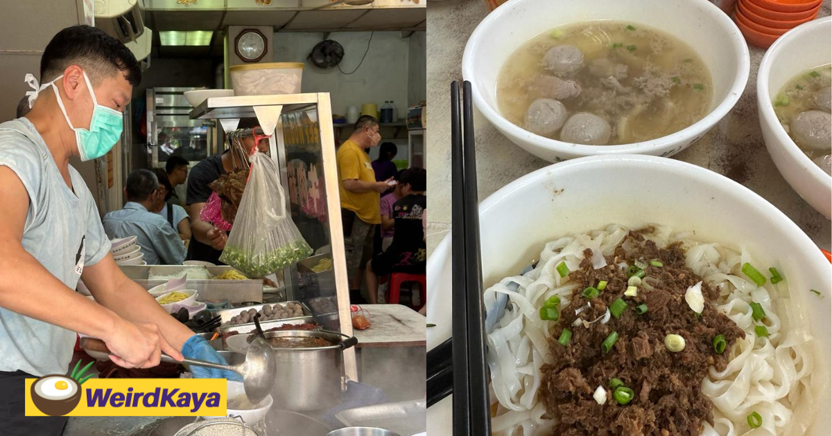This 70-year-old rm12 beef noodle eatery at petaling street is one of the best in kl | weirdkaya