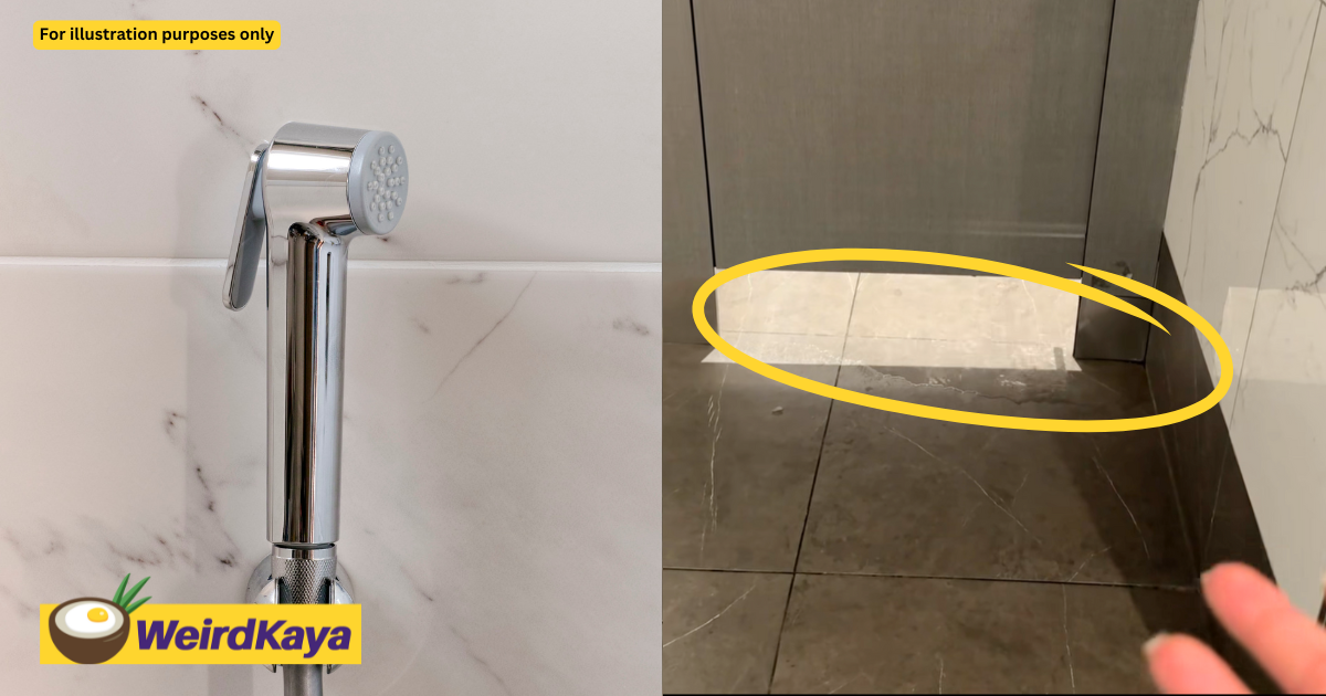 'This Is M'sian Culture'- Tourist Jokingly Confirms She's In M'sia After Seeing Wet Toilet Floor At KLIA