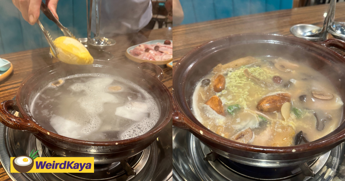 This restaurant in kl serves durian chicken hotpot. Was it a delight or disaster?   | weirdkaya